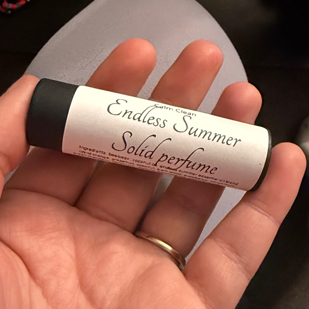 Hand Crafted Solid Perfume Balm Long-Lasting Natural Fragrance